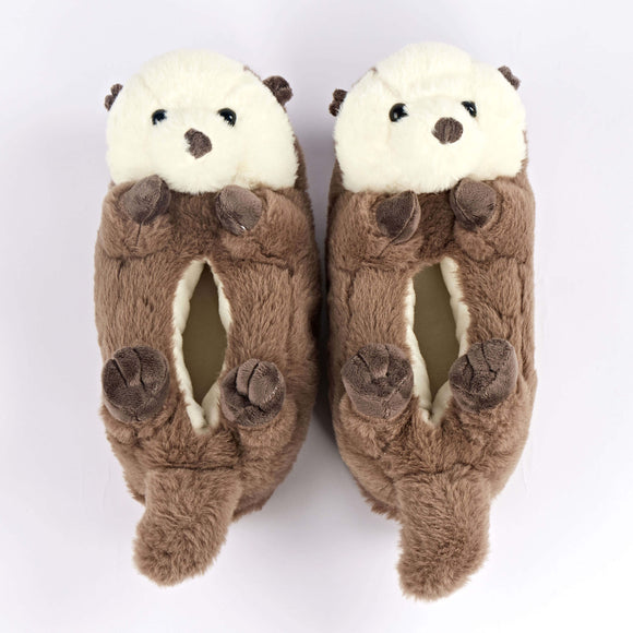 Abe the Otter Slippers