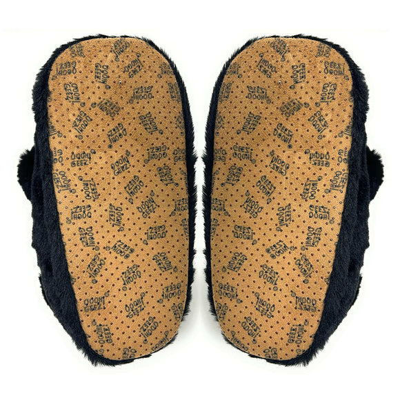 Homer the Black Bear Kid's Slippers
