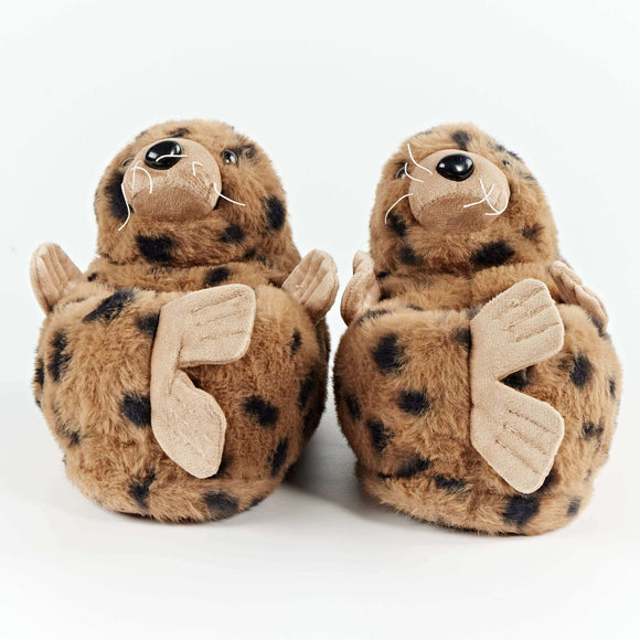 Atlas the Harbor Seal Kids Slippers