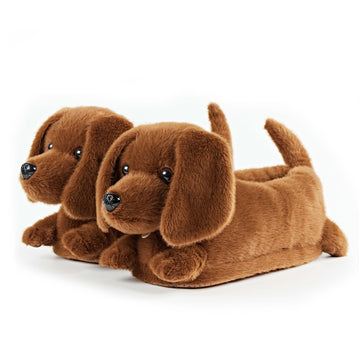 Birdie the Dachshund Slippers