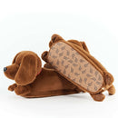 Birdie the Dachshund Kids Slippers