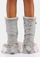 My Elephant Slipper Socks-3