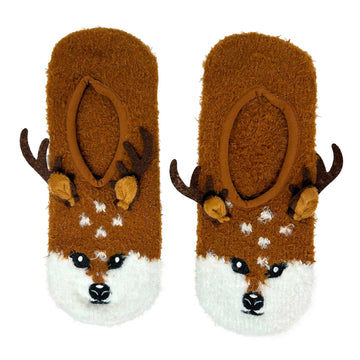 My Deer Fuzzy Socks 
