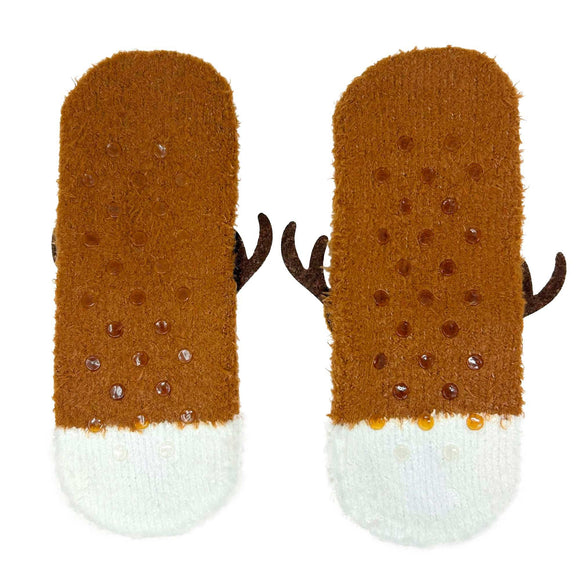 My Deer Fuzzy Socks