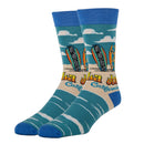 La Jolla-Mens Crew Socks 
