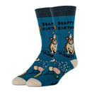 Happy Pawty-Mens Crew Socks 