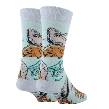 Harbor Seal - Men's Crew Socks - 0