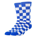 Checker Royal Socks| Funny Crew Socks for Men
