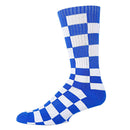 Checker Royal Socks| Funny Crew Socks for Men