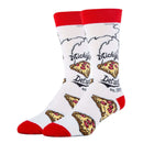 Detroit Pizza Socks| Funny Crew Socks for Men