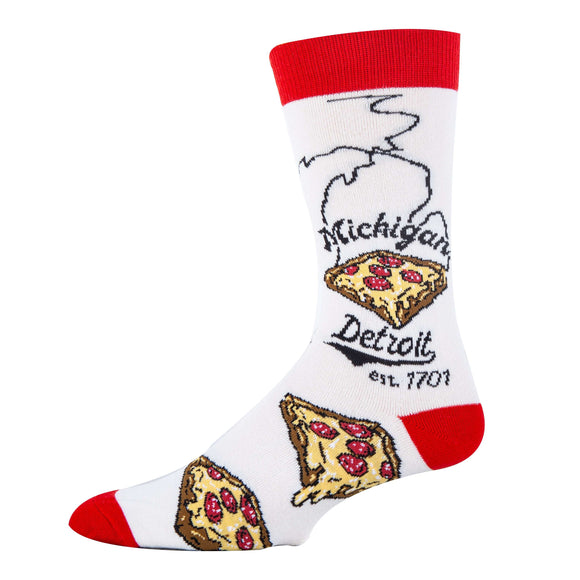Detroit Pizza Socks