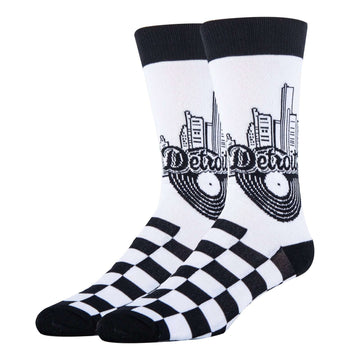D-TOWN Socks| Funny Crew Socks for Men