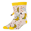 Banana Nana - Men's 3D Pop Crew Socks-1