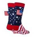 Liberty and Happiness - Men's 3D Pop Crew Socks