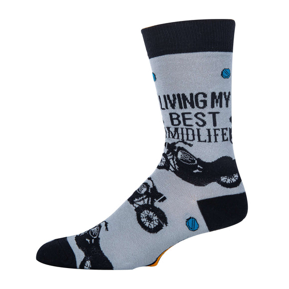 Mid Life - Men's Crew Socks