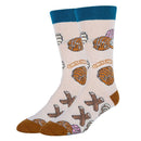 Concha Socks| Funny Crew Socks for Men