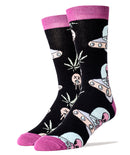 Spaced Out Socks | Novelty Crew Socks For Men