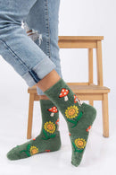 Mushroom Fields Socks