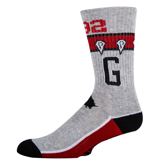Georgia Socks| Funny Crew Socks for Men & Women
