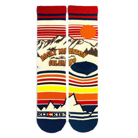 Rocky Mtn Socks | Novelty Crew Socks For Womens