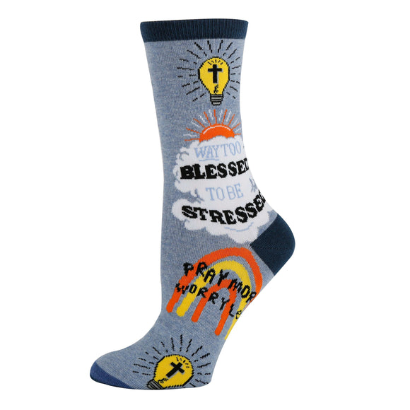 Too Blessed Socks
