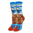Grand Canyon Views Socks | Funny Crew Socks for Women