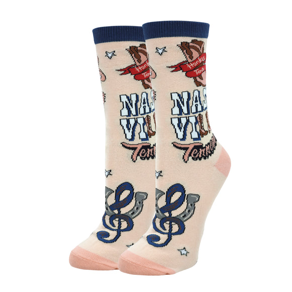 Its Nashville-Womens Crew Socks 