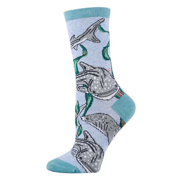 Whale Shark - Women's Crew Socks