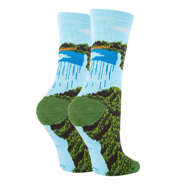 Buffalo Views Socks