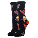 Buffalo Wings Socks| Funny Crew Socks for Women