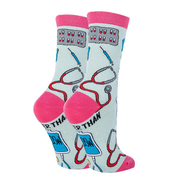 Scrub Life - Women's Crew Socks
