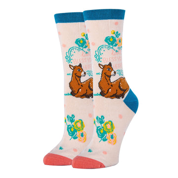 Bless Your Heart - Women's Crew Socks