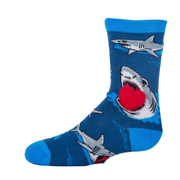 3D Shark Love Socks