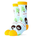 Bob Ross Happy Tree Blue Socks For Kids