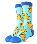 Duckies Socks | Novelty Crew Socks for Kids