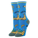 Slug Life Socks | Funny Crew Socks for Women