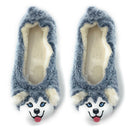Husky Plush Slippers for Women | House Shoes