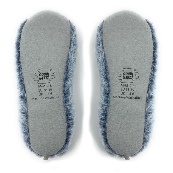 Husky Plush Slippers