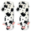 Moo Moo Plush Sherpa Slipper Socks for Women