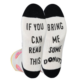 If You Can Read This Bring Me Some Donut Socks
