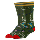 Gone Fishing Socks | Funny Crew Socks For Men