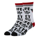 My Life Socks | Music Crew Socks For Men
