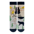 Bear Needs Socks | Novelty Crew Socks For Mens