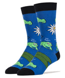 Toadally Dude Socks | Funny Crew Socks For Men