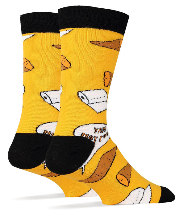 Yam Not Poop Socks
