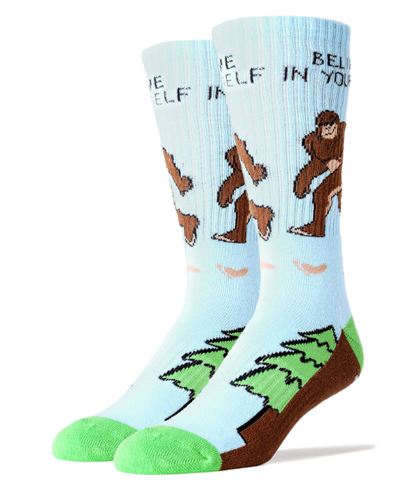 Believe Athletic Socks | Men | Crew | Oooh Yeah!