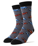 Stang Socks | Novelty Crew Socks For Men