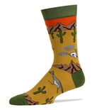 Roadrunner Socks | Novelty Crew Socks For Men