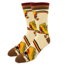 Skate Land Socks | Novelty Crew Socks For Men
