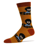 Roll Em Bob Ross Socks | Bob Ross Socks For Men